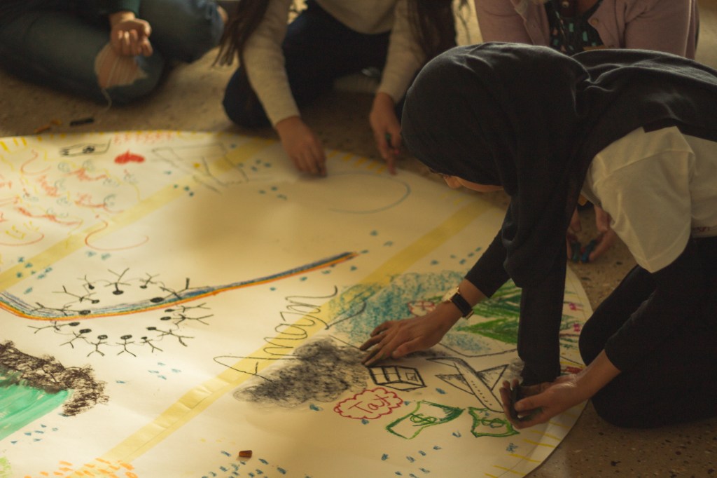 Students taking part in the National Conference titled 'Vital Signs: Our Planet, Out Health' 2019